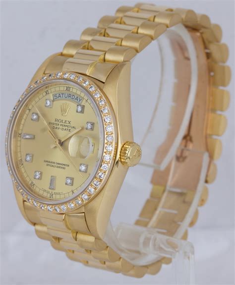 rolex presidential carat gold|rolex gold presidential watch price.